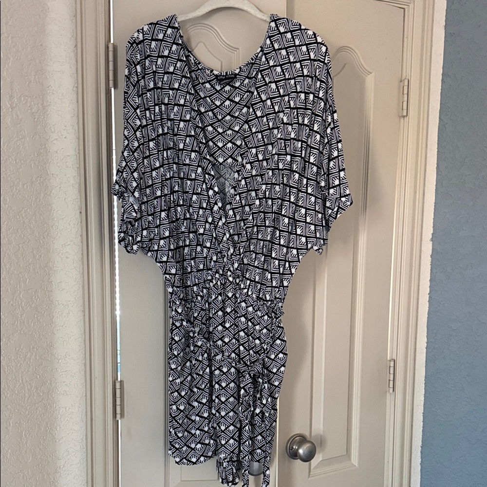 City Chic Monochrome Romper
